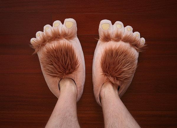 Pantofole Hobbit, Plush Halfling Slippers