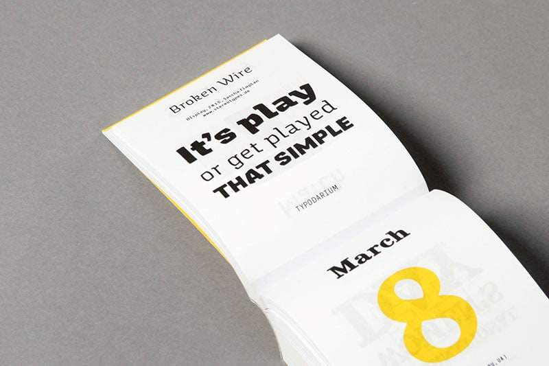 un font per ogni giorno