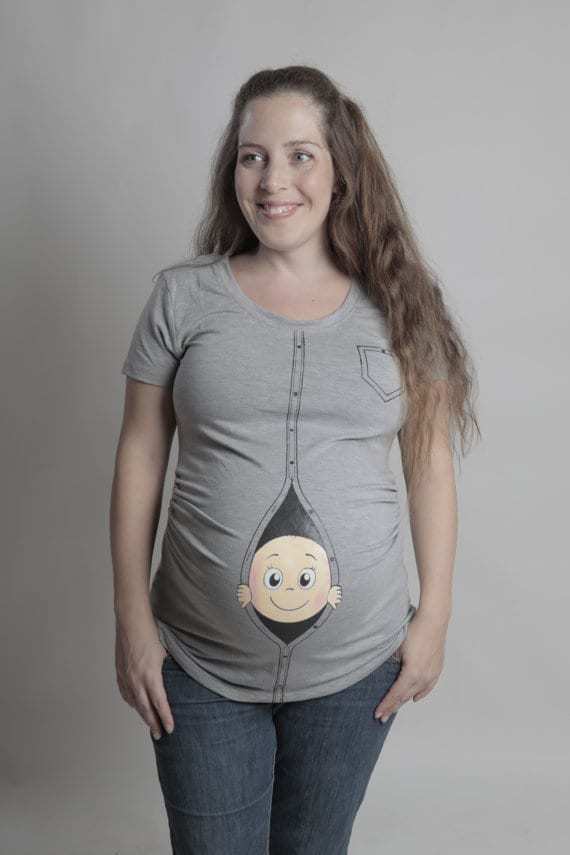 Divertenti T-shirt per la maternità