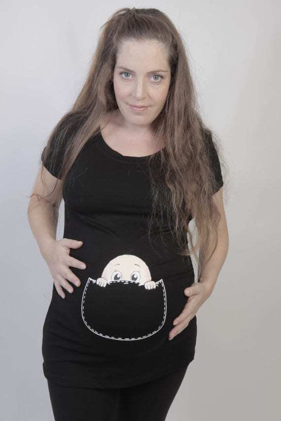 Divertenti T-shirt per la maternità