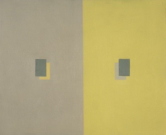 mostra-novecento-calderara_peso-ottico-giallo-e-grigio-in-rettangoli-sovrapposti-1960