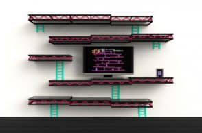 Donkey Kong arreda la parete