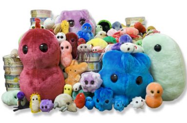 Peluche Giant Microbes
