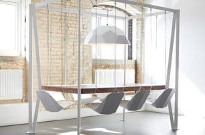 Swing table: il tavolo a dondolo