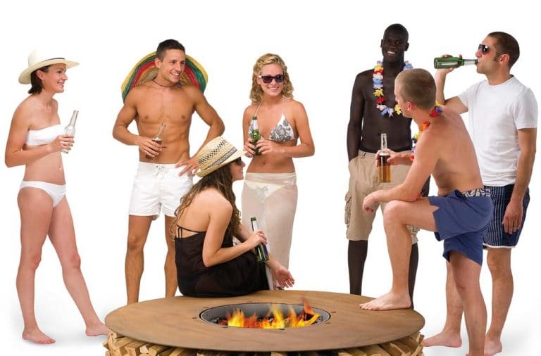 Zero Outdoor Fireplace, il Camino per Falò