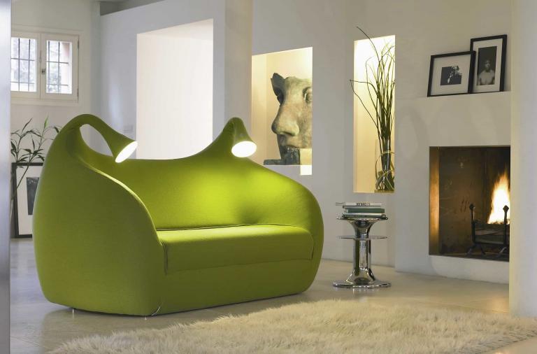 Morfeo, il divano letto con luci