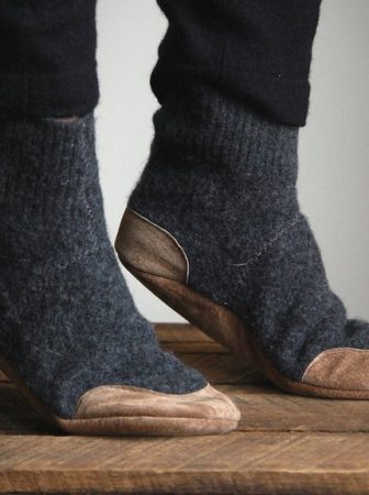 Wool Sweater Slippers