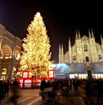 I più celebri alberi di Natale di Milano