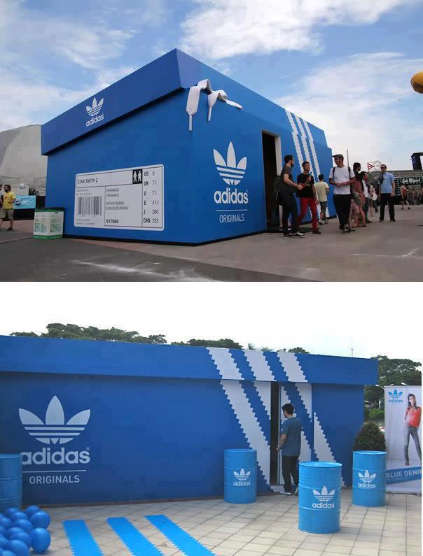 Adidas Pop Up Store - Design Miss