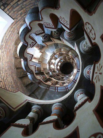 Bory Castle: Spiral Stairway