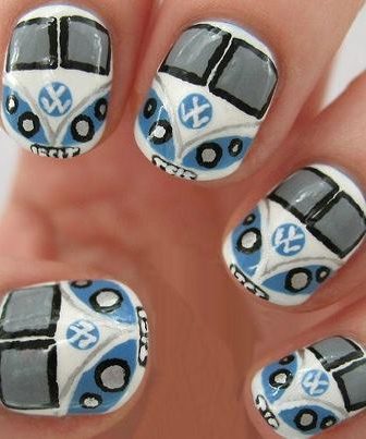 Volkswagen Nail Art