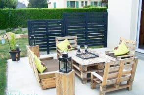 Pallets per salotto