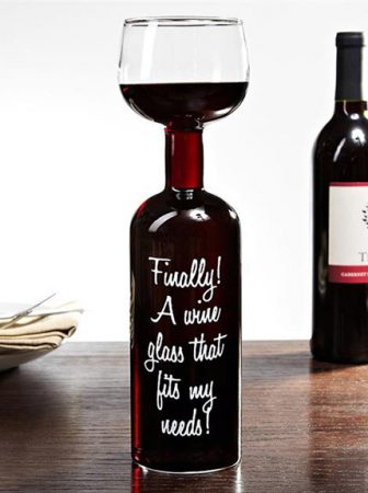 Giant Wine Bottle Wine Glass