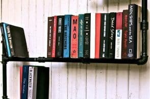 Industrial Pipe Bookshelf