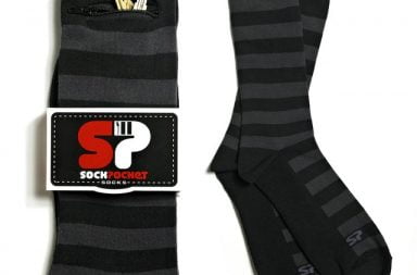 Striped Sock Pocket Socks