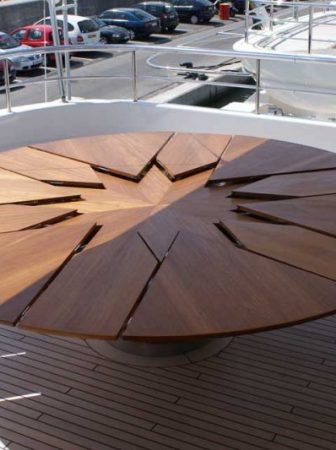 Fletcher Capstan Table, l’incredibile tavolo rotondo che si espande