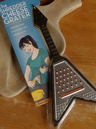 Shredder Guitar Cheese Grater