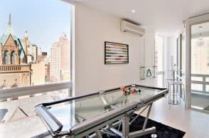 Glass Pool Table by Nottage Design