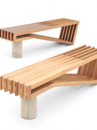 PINCH bench by Sawdust Bureau