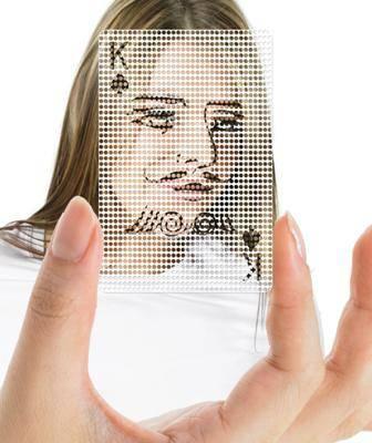 See-Through Poker Face Cards