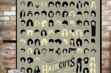 Haircuts in Pop Art Print