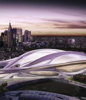 2020 Tokyo Olympic Stadium by Zaha Hadid