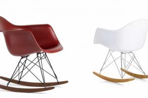 Sedia a dondolo Charles & Ray Eames