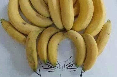 Bananas Super Saiyan