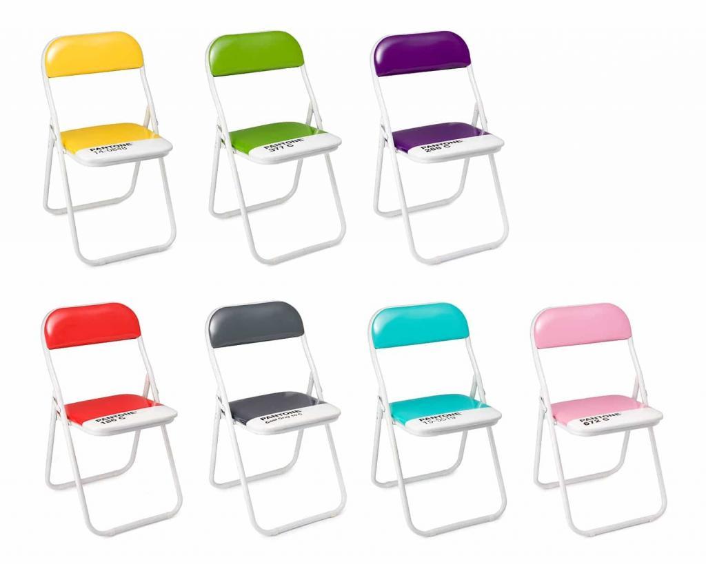 Pantone Folding Chair sedia pieghevole di design