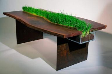 Planter Table by Emily Wettstein