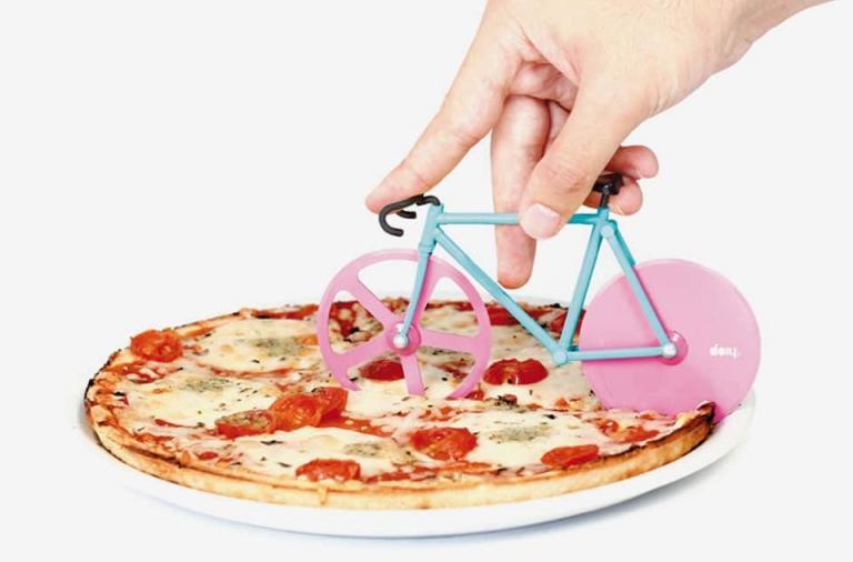 Fixie: La bici per tagliare la pizza in teglia