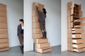 Staircase: la cassettiera con gradini di Danny Kuo