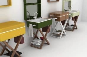 Lavabo a scomparsa “My Bag”