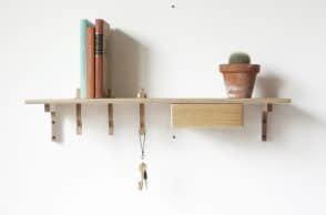 Mensola Hook Shelf by James Tattersall