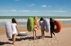 Tavolo e Pouf “Don-out”