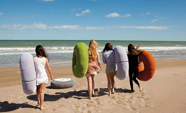 Tavolo e Pouf “Don-out”