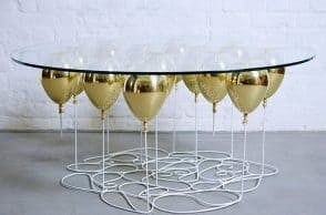 Up Balloon, un tavolino da caffè sospeso nell’aria