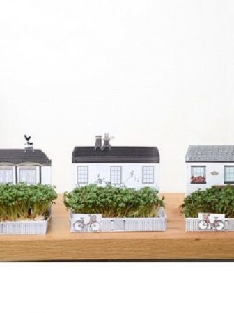 MatchCarden, una casa con giardino in miniatura