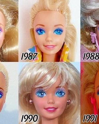 I cinquant’anni di Barbie in un divertente collage