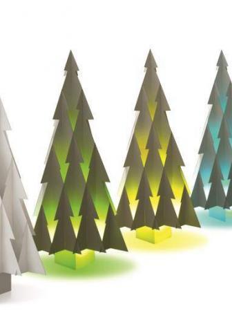 Un albero di design per un Natale sostenibile