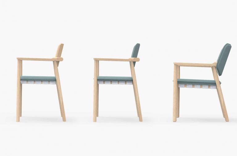 Belk, una sedia dal mood nordico