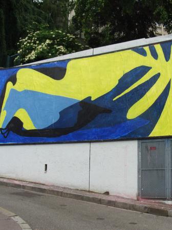MUR Saint Etienne, il nuovo murale di BILOS