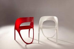 Grace, la sedia in abito da sera