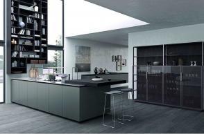 Giochi di trasparenze in cucina con Comprex