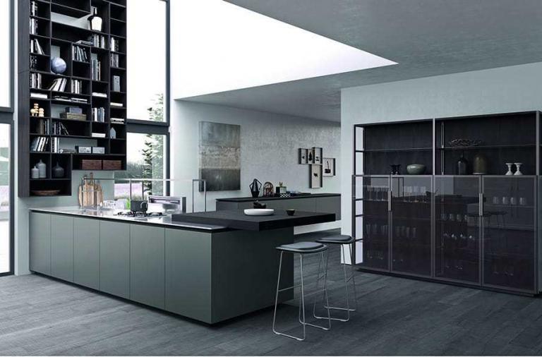 Giochi di trasparenze in cucina con Comprex