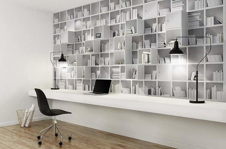 Carta da parati 3D che dona volume e profondità alle pareti