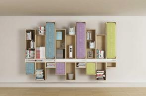 ExMark: la libreria modulare di Li Ving Design Studio