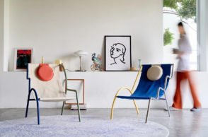 Ebba: le sedie modulari che ricordano gli scarabocchi