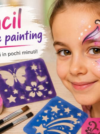 Stencil per face painting: come dipingere il viso facilmente