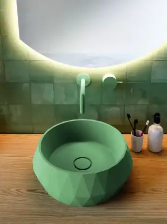 Novello Diamond: Un Lavabo di Design Ereditario per la Stanza da Bagno